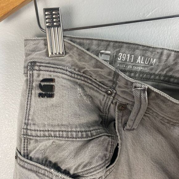 G-STAR RAW - MENS 3911 ALUM RELAXED TAPERED JEANS 32/36 - Picture 11 of 16